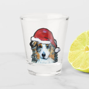 Australian Shepherd Shot Glass