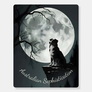 Australian Shepherd Sophistication Foam Board