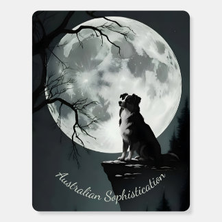 Australian Shepherd Sophistication Foam Board
