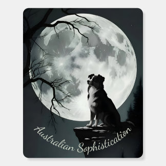 Australian Shepherd Sophistication Foam Board