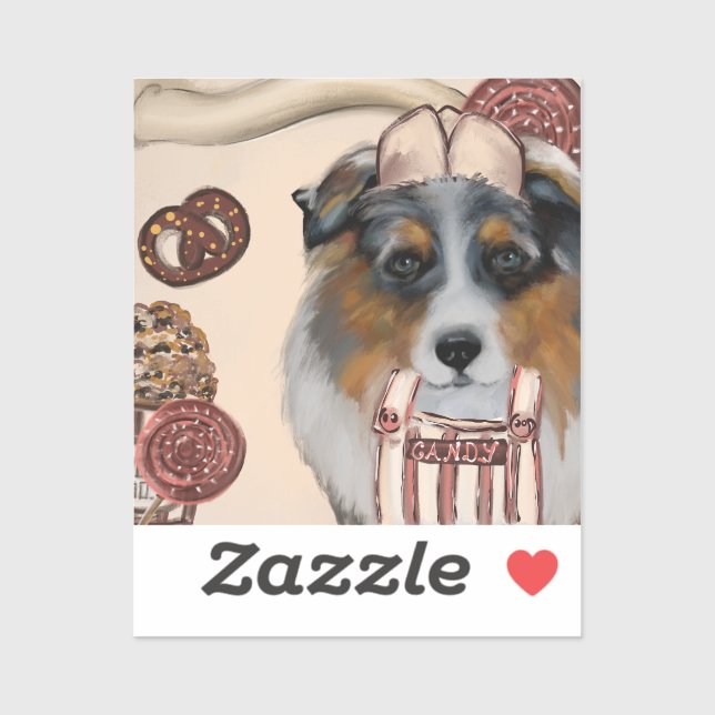AUSTRALIAN SHEPHERD STICKER (Sheet)