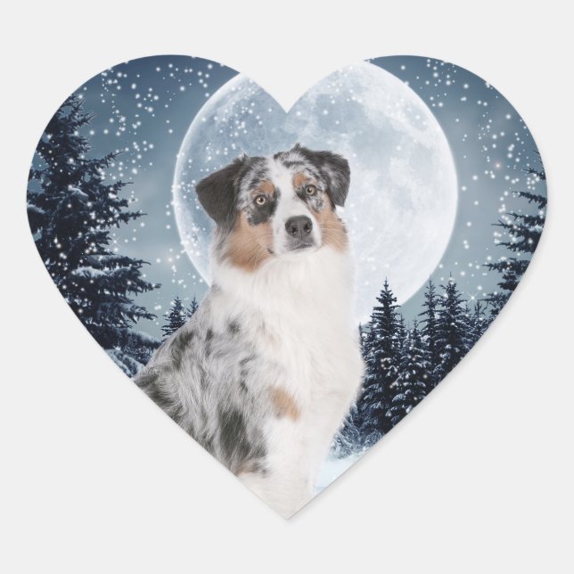 Australian Shepherd Stickers (Front)