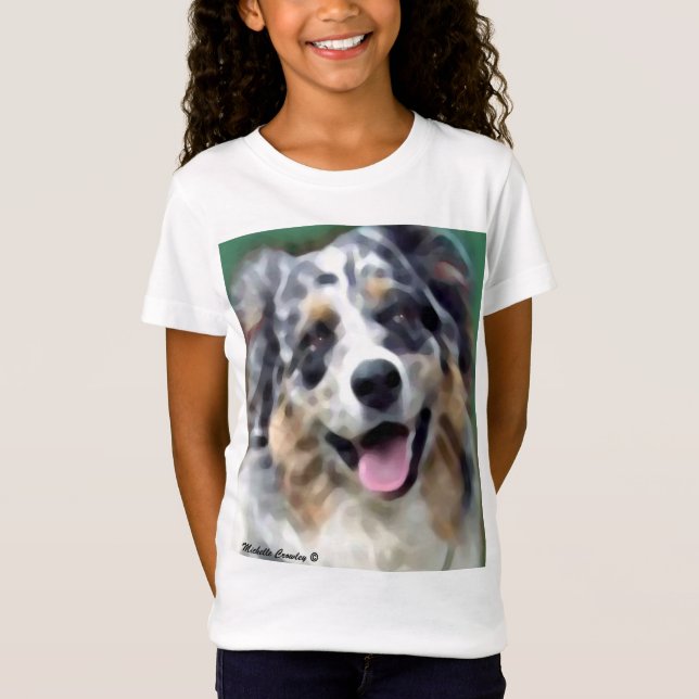 australian shepherd T-Shirt (Front)