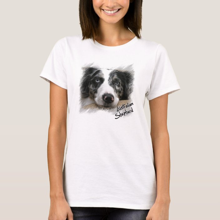 Australian shepherd T-Shirt | Zazzle.com