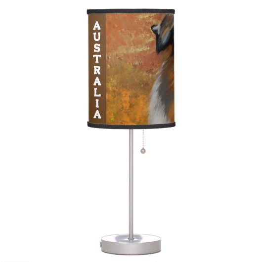 AUSTRALIAN SHEPHERD TABLE LAMP (Left)