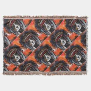 AUSTRALIAN SHEPHERD THROW BLANKET