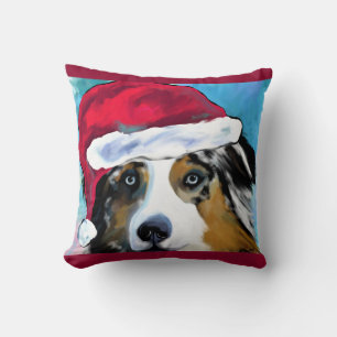 Australian Shepherd Throw Pillow