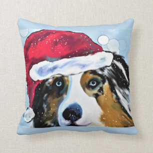 AUSTRALIAN SHEPHERD THROW PILLOW