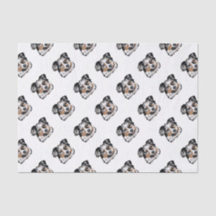 Australian Shepherd Tissue Paper