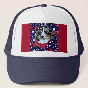 AUSTRALIAN SHEPHERD TRUCKER HAT