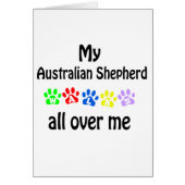 Australian Shepherd Walks Design (Front)