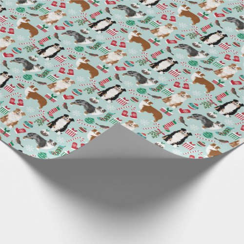 Australian Shepherds Christmas Gift Wrap