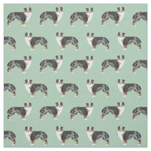 Australian Shepherds fabric cute dog fabric