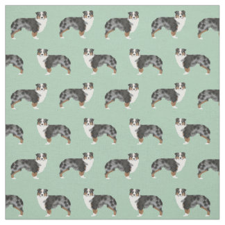 Australian Shepherds fabric cute dog fabric