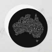 Australian slang map (Front/Back)