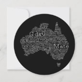 Australian slang map (Front)