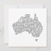 Australian slang map (Back)