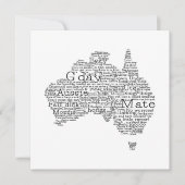 Australian slang map (Front)