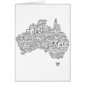 Australian slang map (Front)