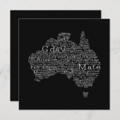 Australian slang map (Front/Back)