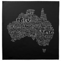 Australian slang map