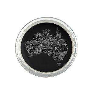 Australian slang map ring