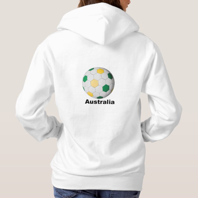 Australian Soccer Hoodie (Back)