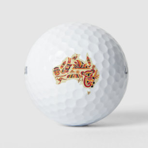 Australian symbols golf balls