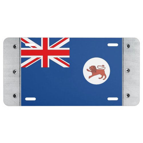 Australian Tasmania Flag License Plate