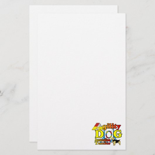 Australian Terrier Agility (Front/Back)