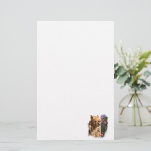 Australian Terrier Art (Standing Front)