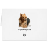 Australian Terrier Art Gifts (Back Horizontal)