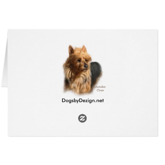 Australian Terrier Art Gifts (Back Horizontal)