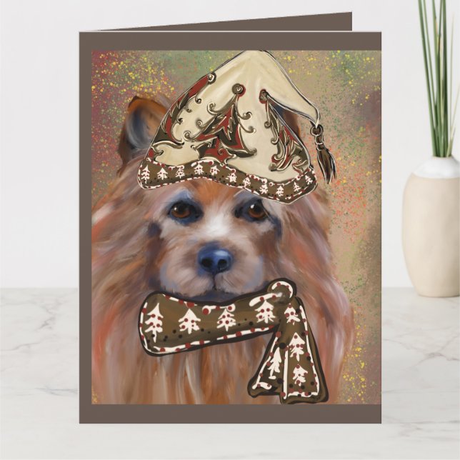 AUSTRALIAN TERRIER CARD (Front)
