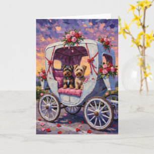 Australian Terrier Dog Valentine's Day  Card