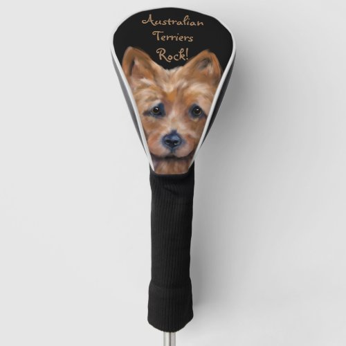 Australian Terrier Golf Head Cover