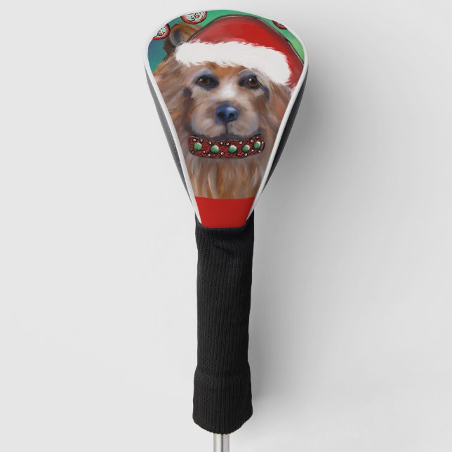  AUSTRALIAN TERRIER GOLF HEAD COVER (Front)