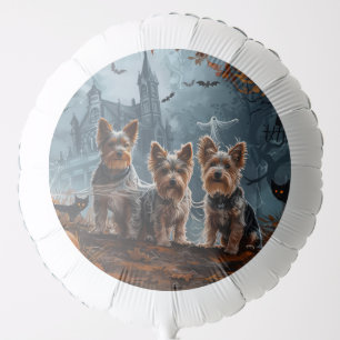 Australian Terrier Halloween Night Doggy Delight Balloon