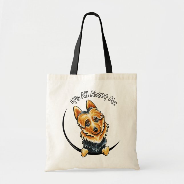 Australian Terrier IAAM Tote Bag (Front)