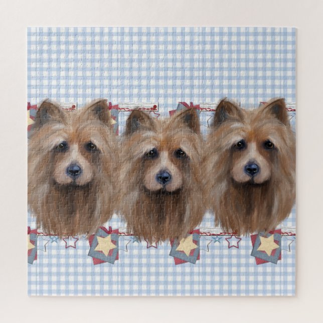 AUSTRALIAN TERRIER    JIGSAW PUZZLE (Vertical)