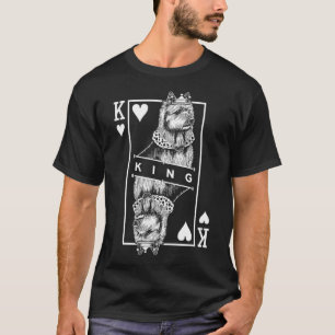Australian Terrier King Of Hearts Aussie Dog T-Shirt