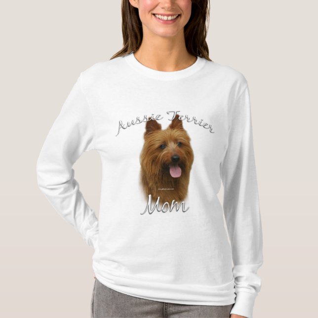 Australian Terrier Mom 2 T-Shirt (Front)
