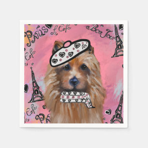 Australian Terrier     Napkins