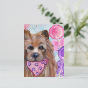 AUSTRALIAN TERRIER   POSTCARD