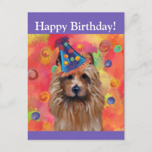 Australian Terrier      Postcard