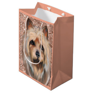 AUSTRALIAN TERRIER   T-Shirt Medium Gift Bag