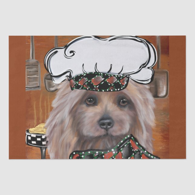  AUSTRALIAN TERRIER   TISSUE PAPER (Front)