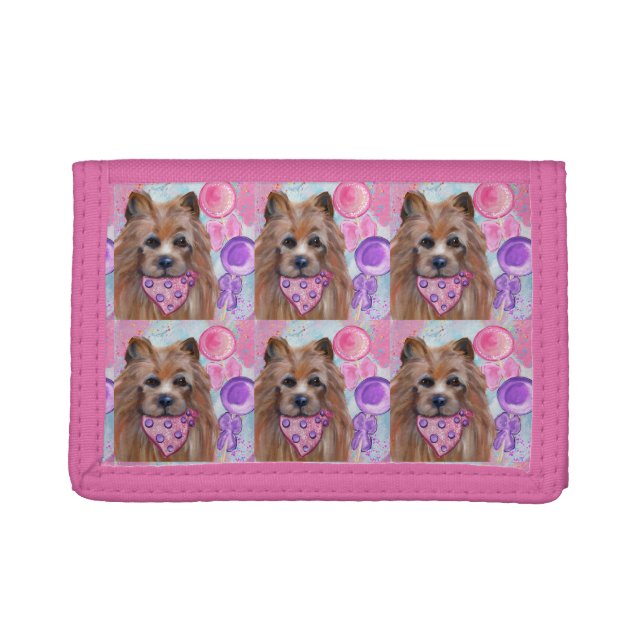 AUSTRALIAN TERRIER   TRIFOLD WALLET (Front)