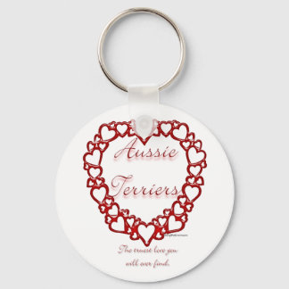 Australian Terrier True Love - Keychain