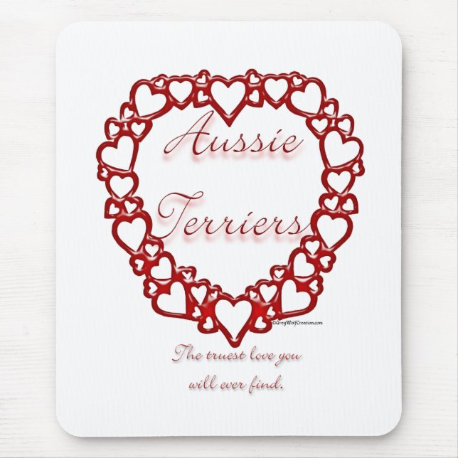 Australian Terrier True Love Mouse Pad (Front)